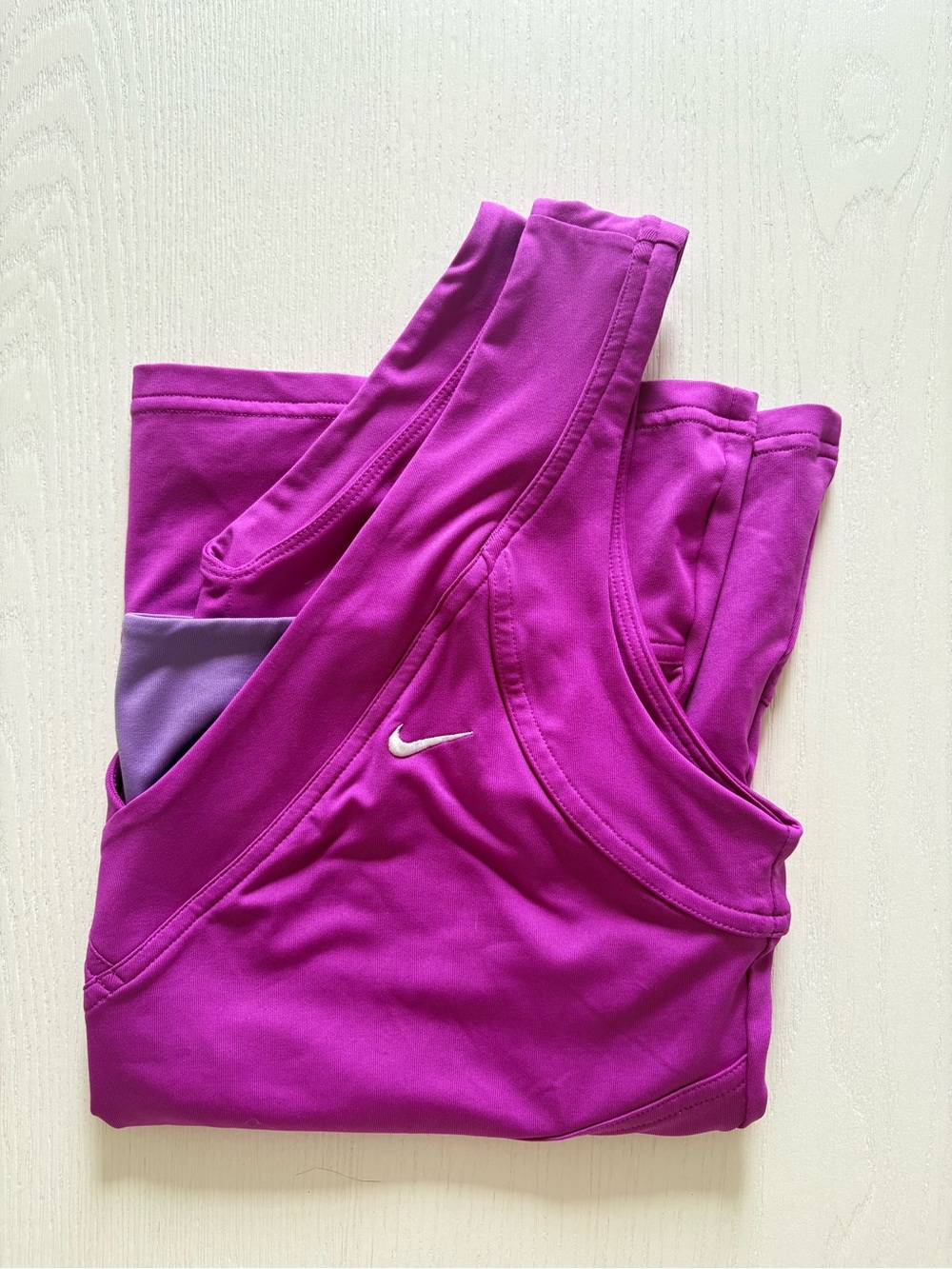 Nike Purple Athletic Tank Top